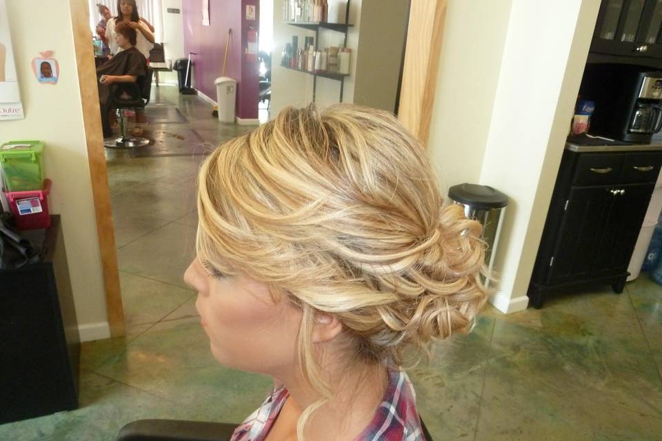 Chic updo