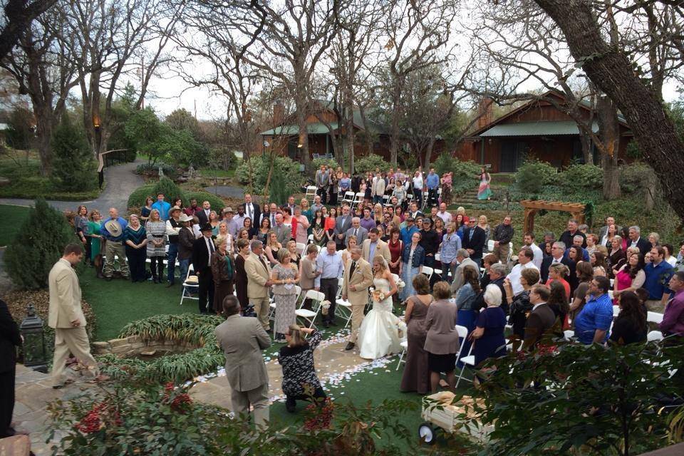 Outdoor wedding