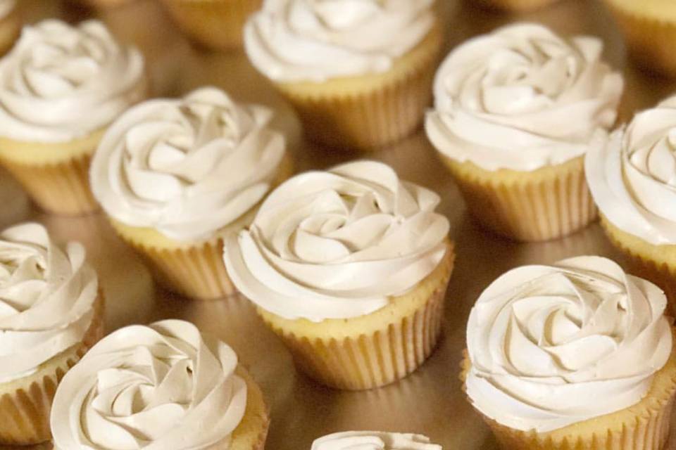 Buttercream Rosette Cupcakes