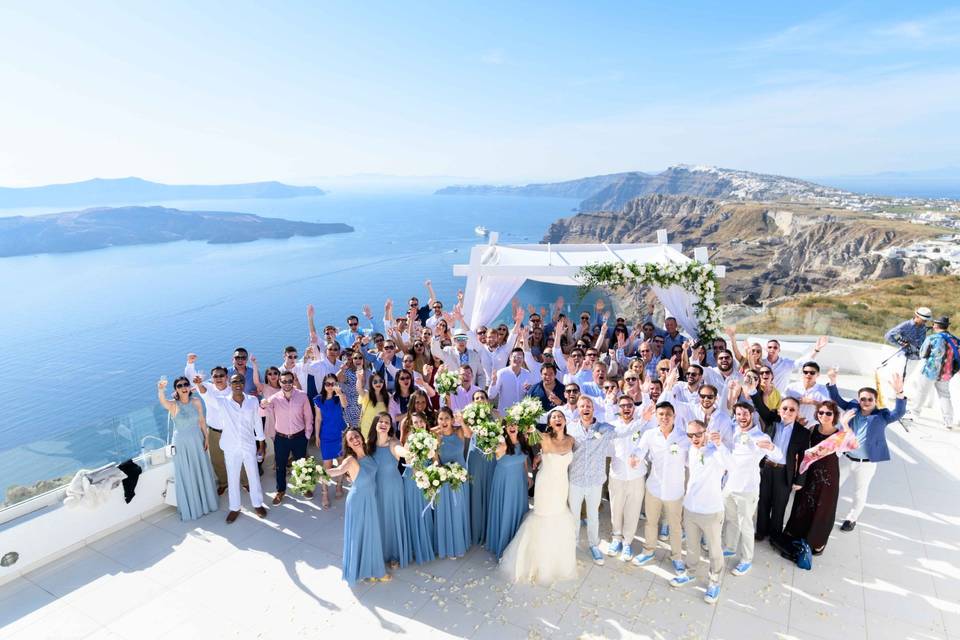 Santorini My Wedding