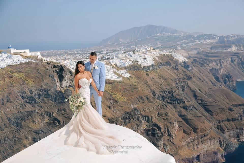 Santorini My Wedding