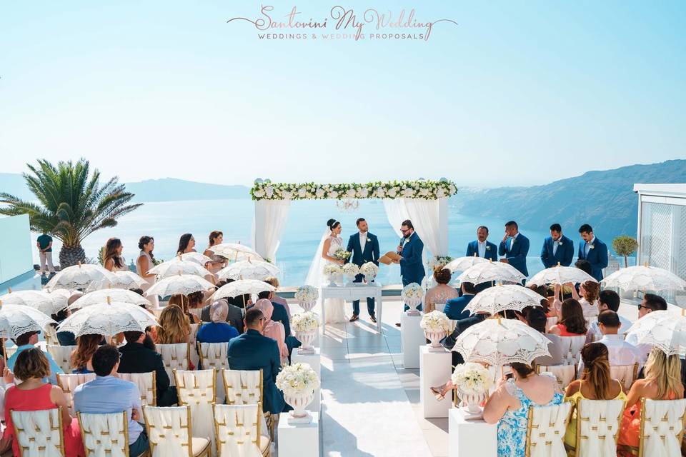 Santorini My Wedding