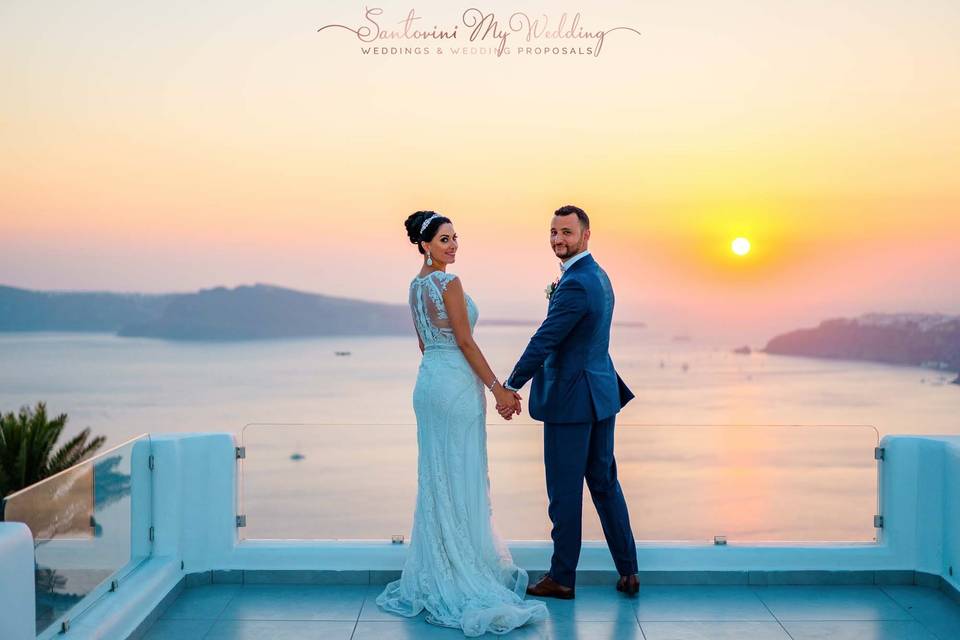 Santorini My Wedding