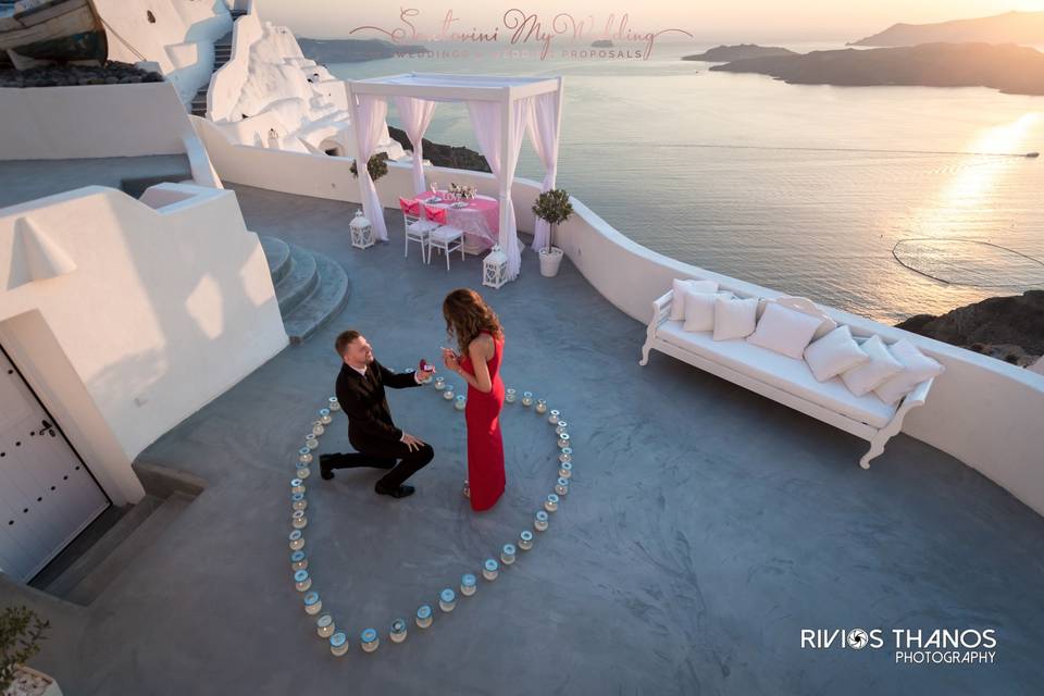 Santorini My Wedding