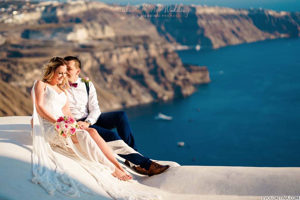 Santorini My Wedding