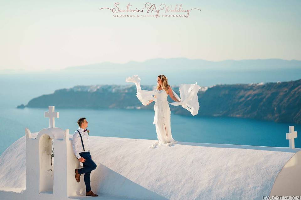 Santorini My Wedding