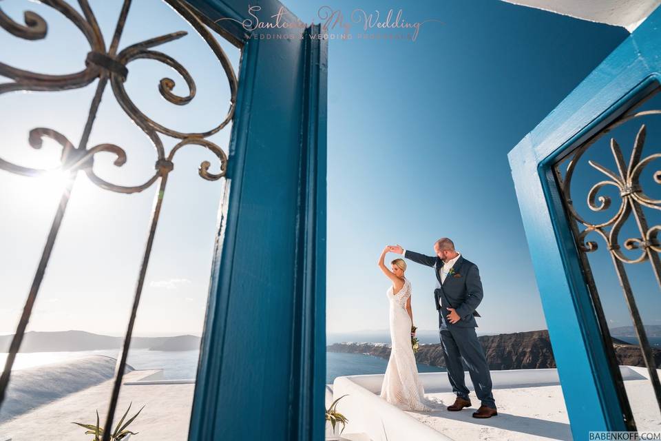 Santorini My Wedding