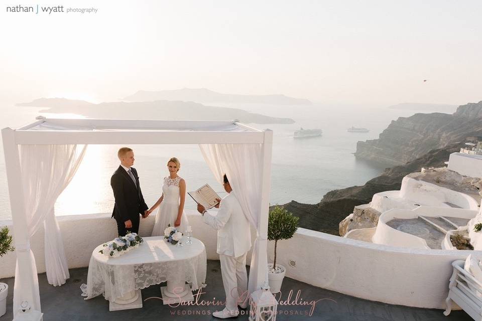 Santorini My Wedding