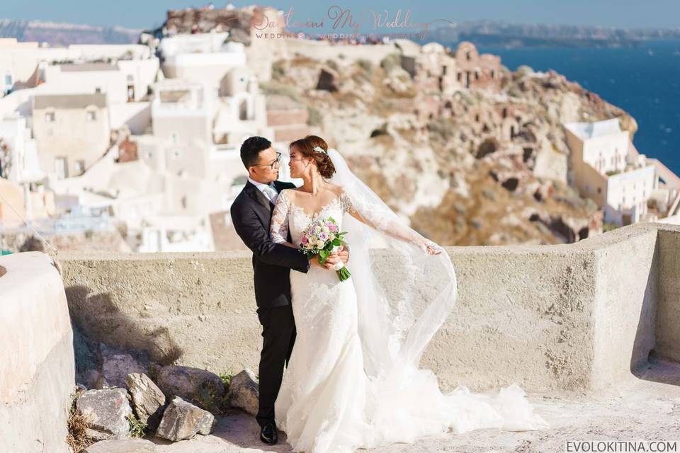 Santorini My Wedding