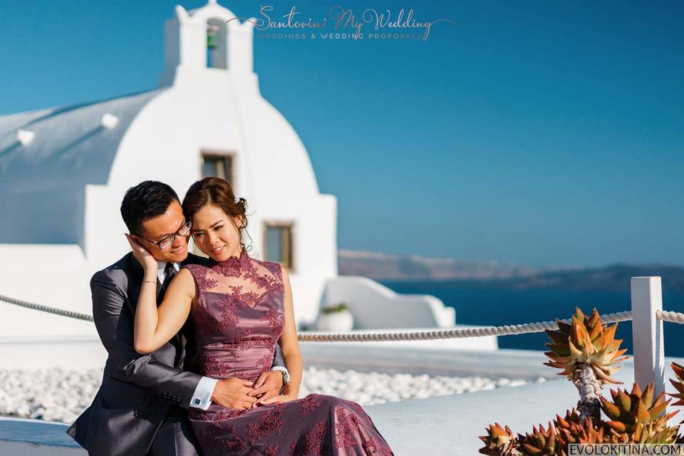 Santorini My Wedding