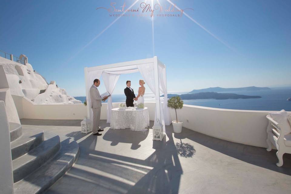 Santorini My Wedding