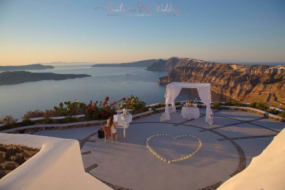 Santorini My Wedding