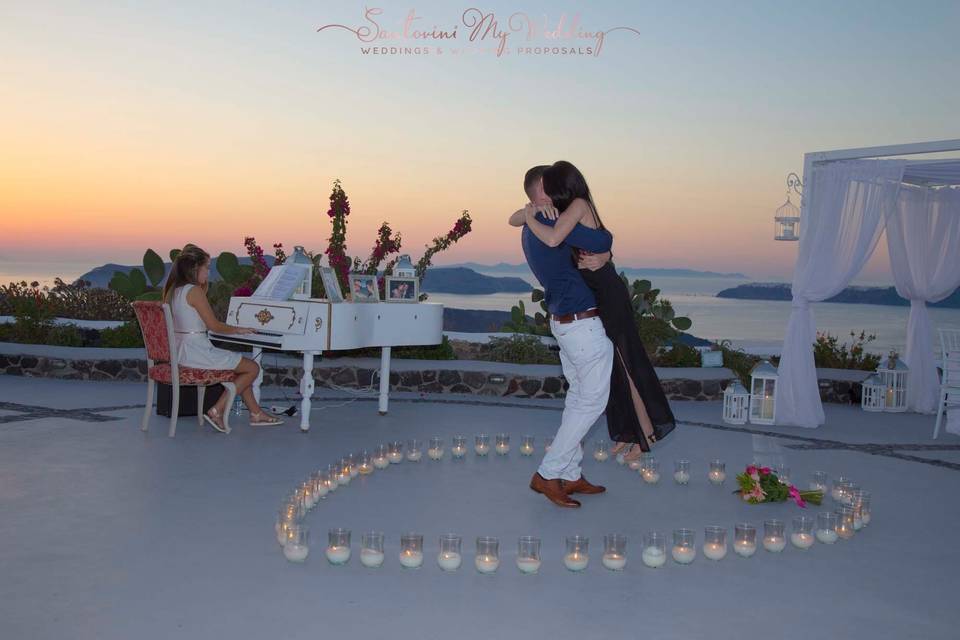 Santorini My Wedding