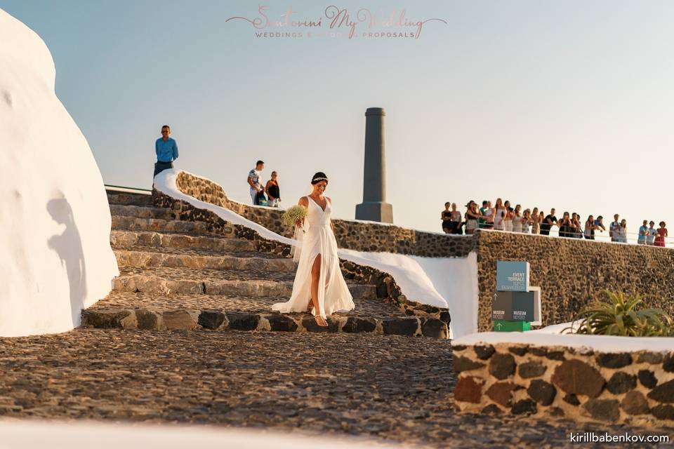 Santorini My Wedding