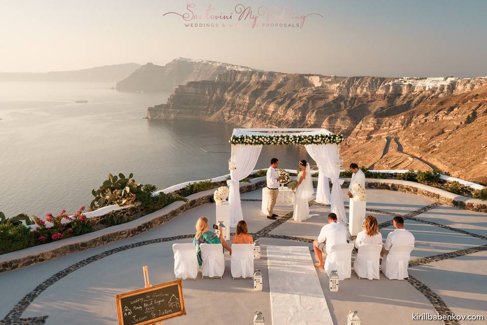 Santorini My Wedding