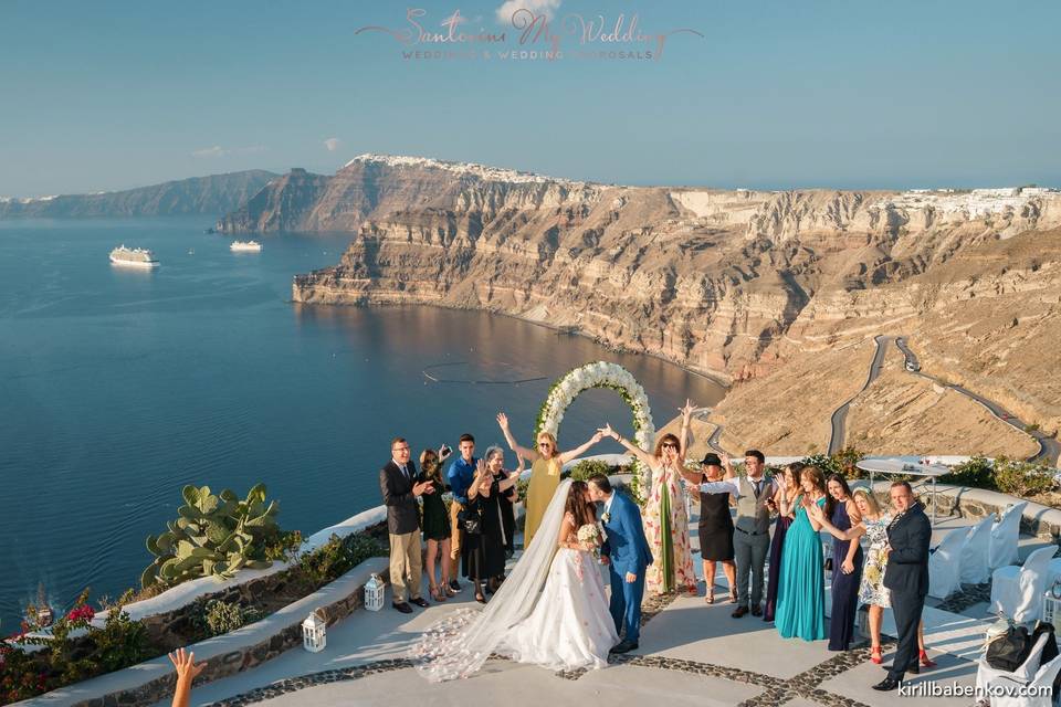 Santorini My Wedding