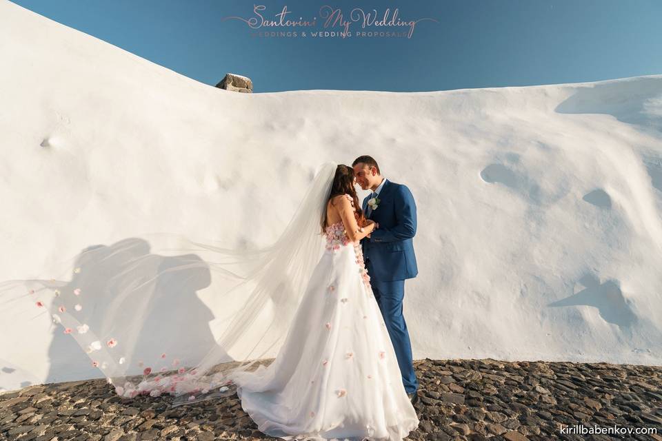 Santorini My Wedding