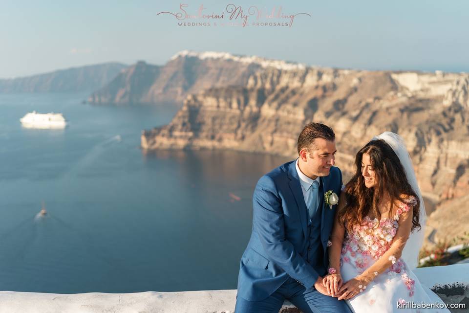 Santorini My Wedding