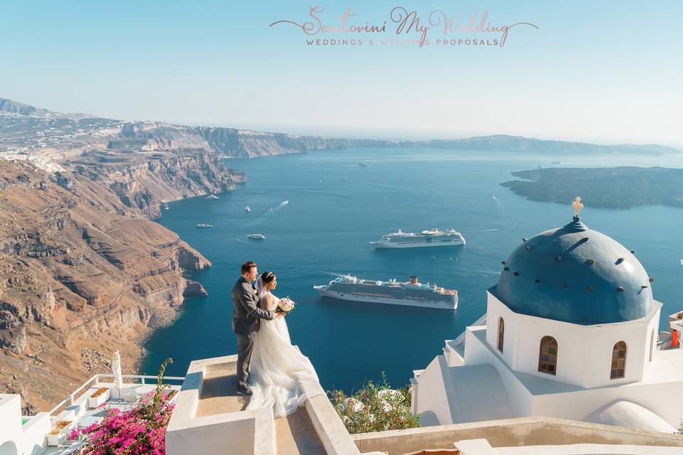 Santorini My Wedding