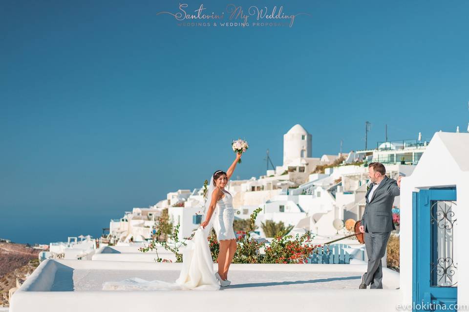 Santorini My Wedding