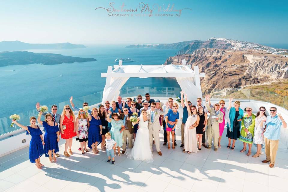 Santorini My Wedding