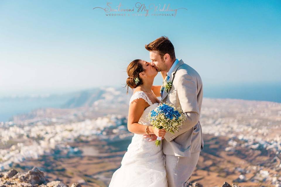 Santorini My Wedding