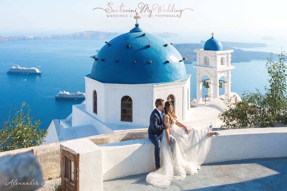 Santorini My Wedding