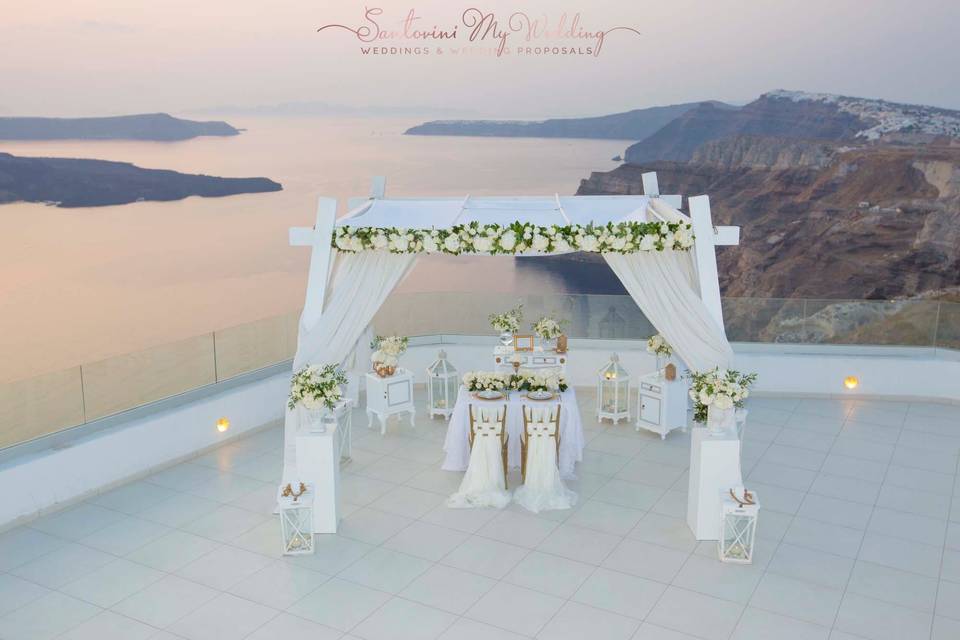 Santorini My Wedding