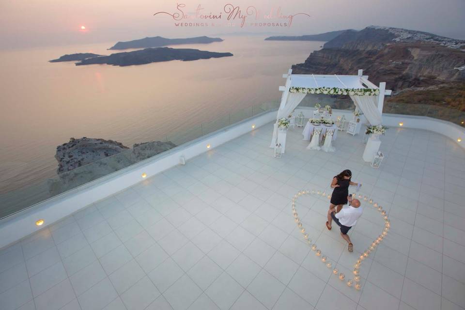 Santorini My Wedding