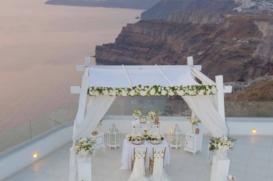 Santorini My Wedding