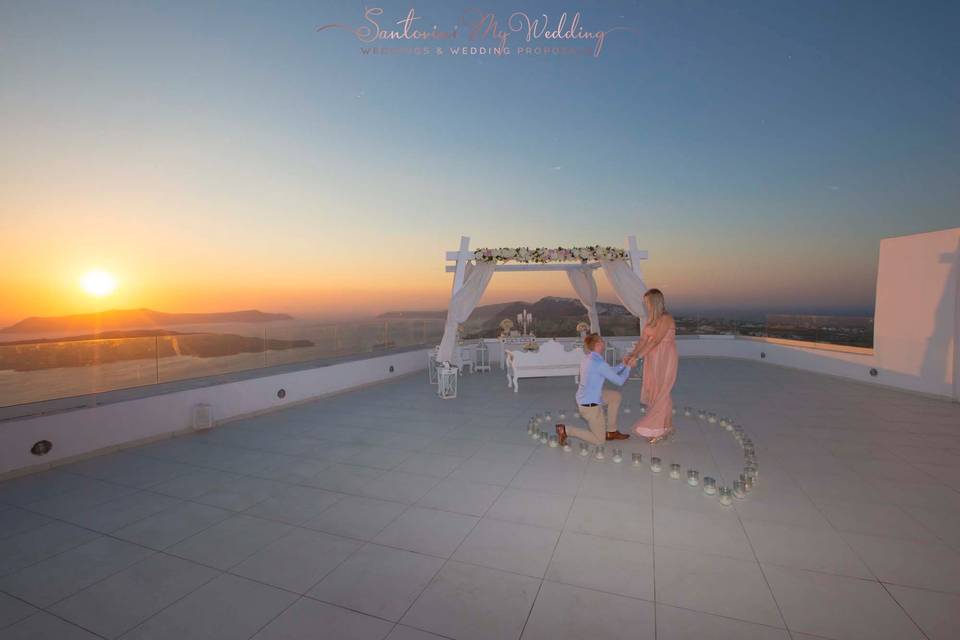 Santorini My Wedding