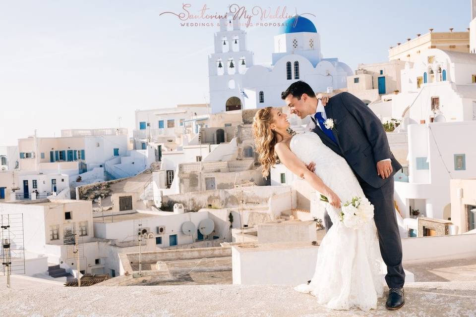 Santorini My Wedding