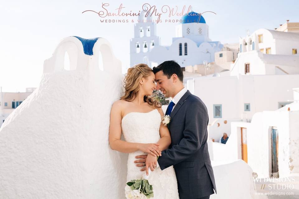 Santorini My Wedding