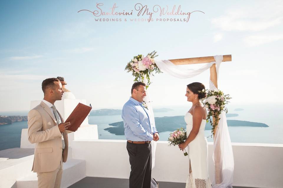 Santorini My Wedding