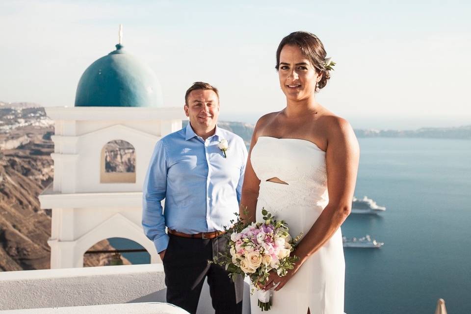 Santorini My Wedding