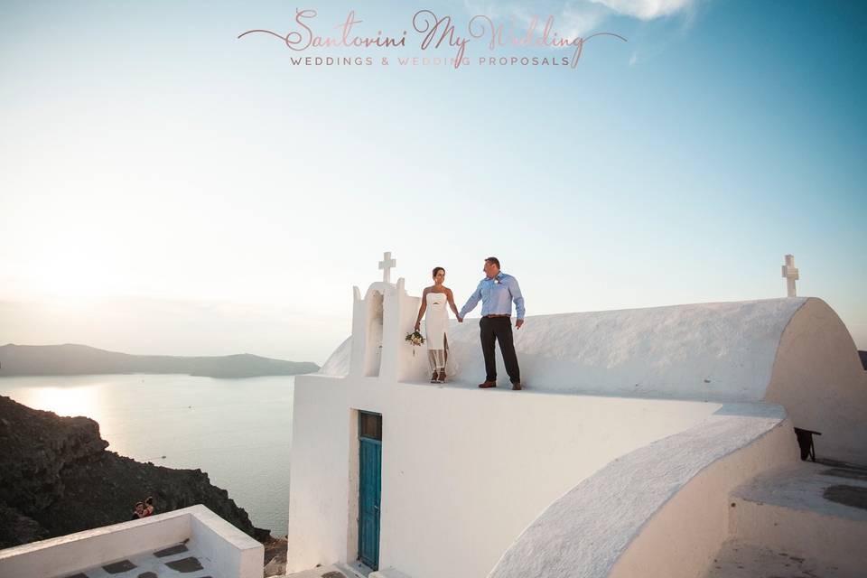 Santorini My Wedding