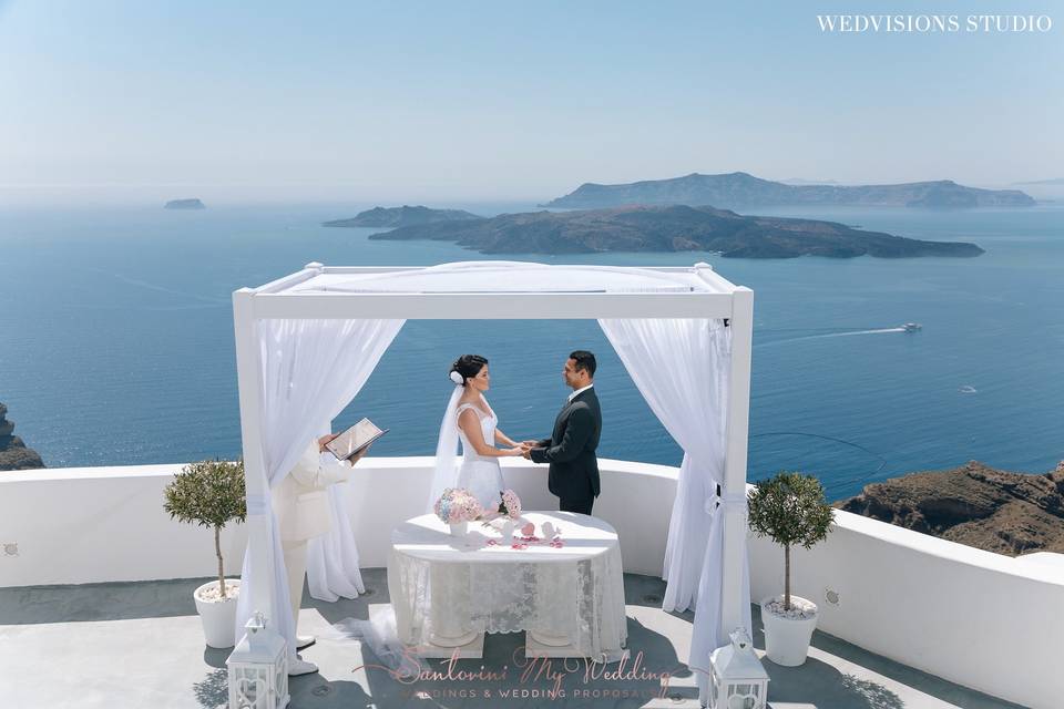 Santorini My Wedding