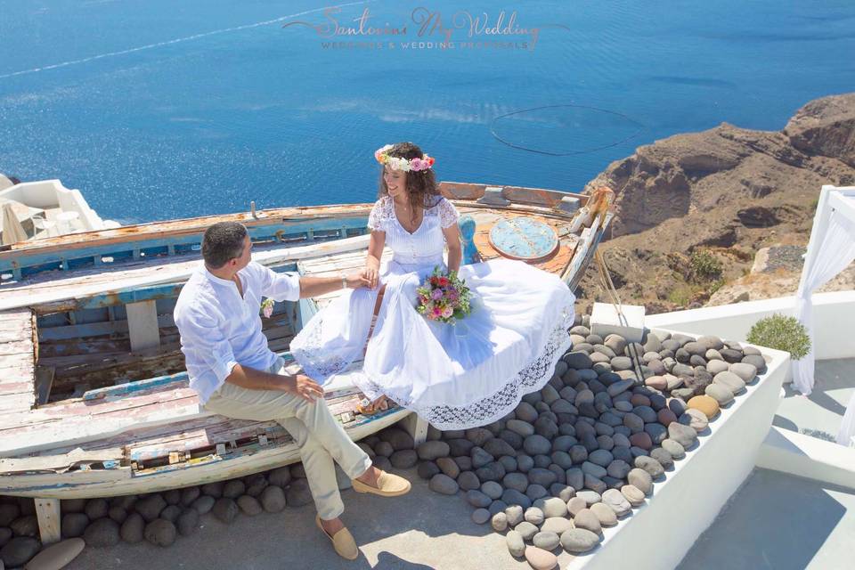 Santorini My Wedding