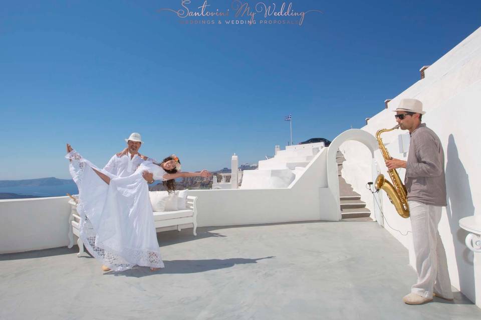 Santorini My Wedding