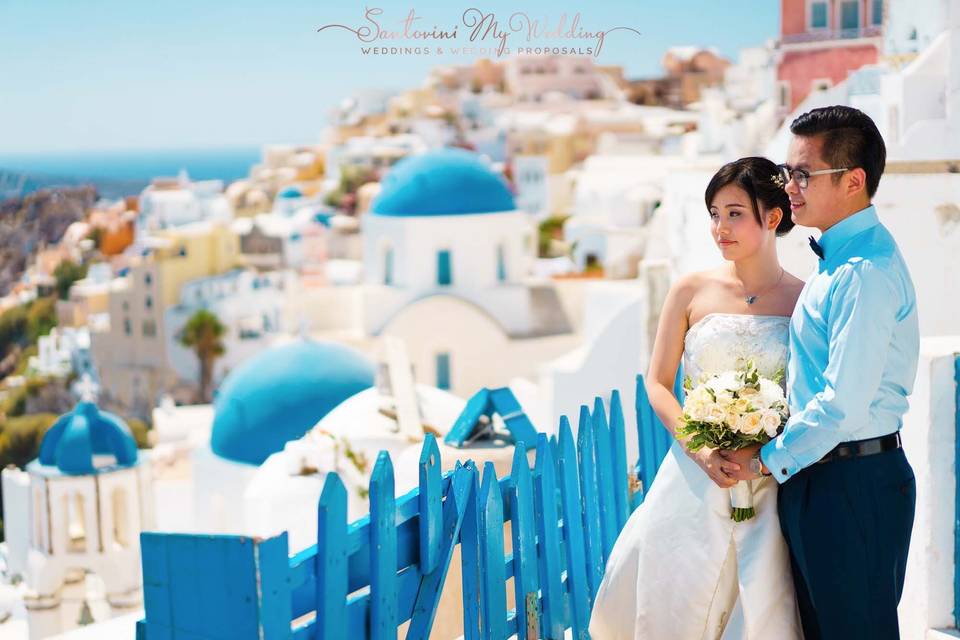 Santorini My Wedding