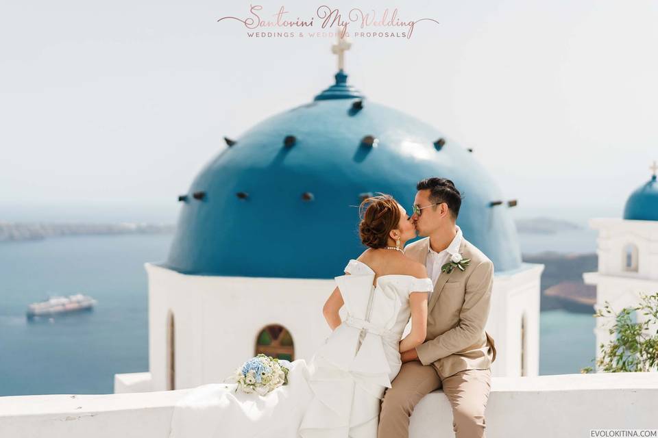 Santorini My Wedding