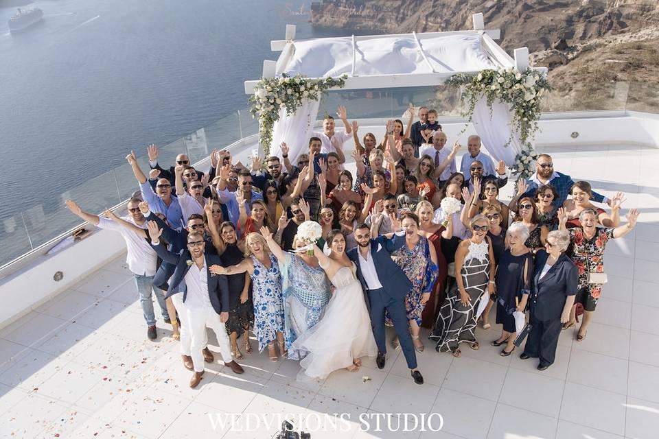 Santorini My Wedding