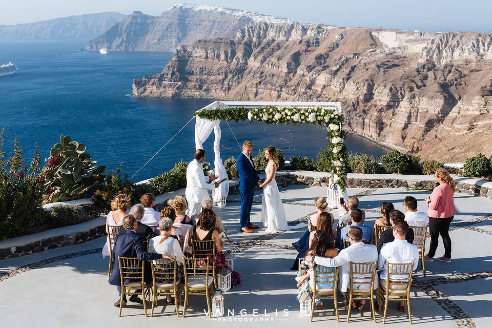 Santorini My Wedding