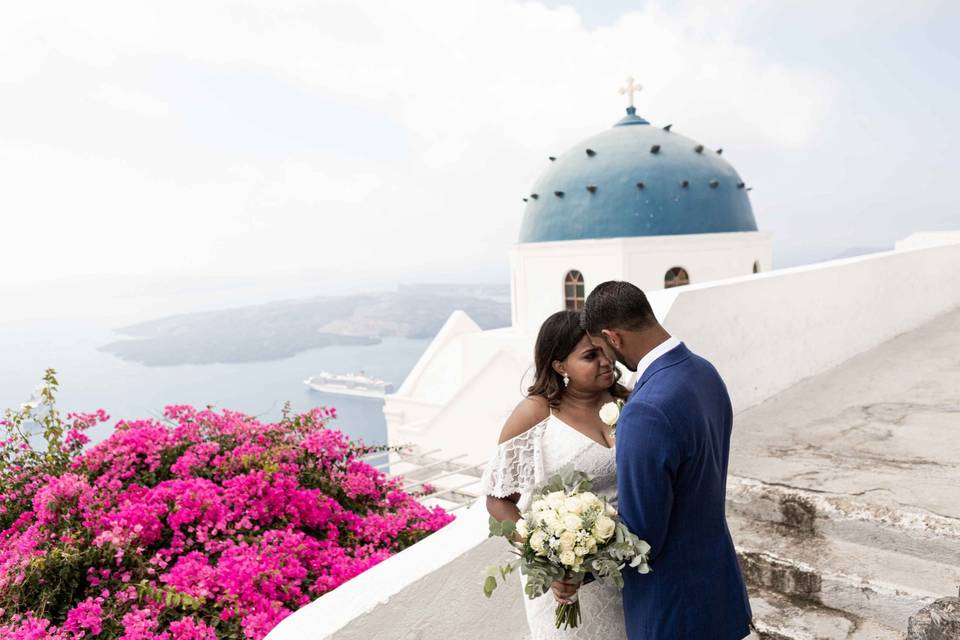 Santorini My Wedding