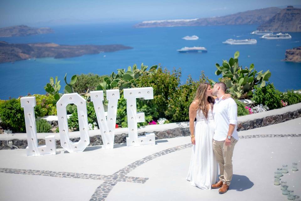 Santorini My Wedding