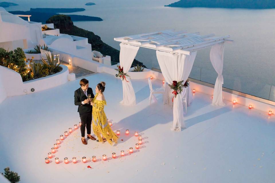 Santorini My Wedding