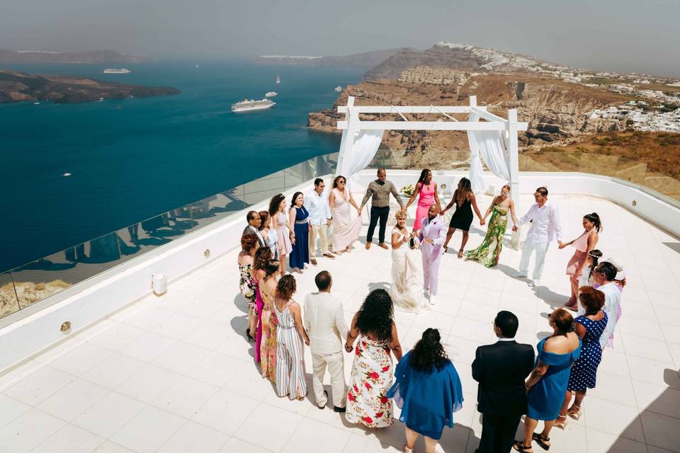 Santorini My Wedding