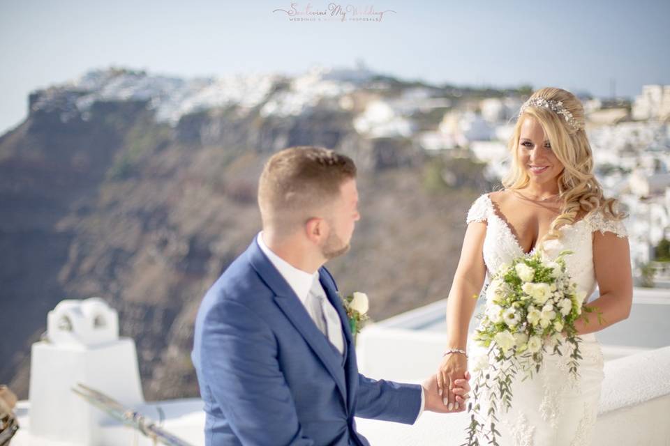 Santorini My Wedding