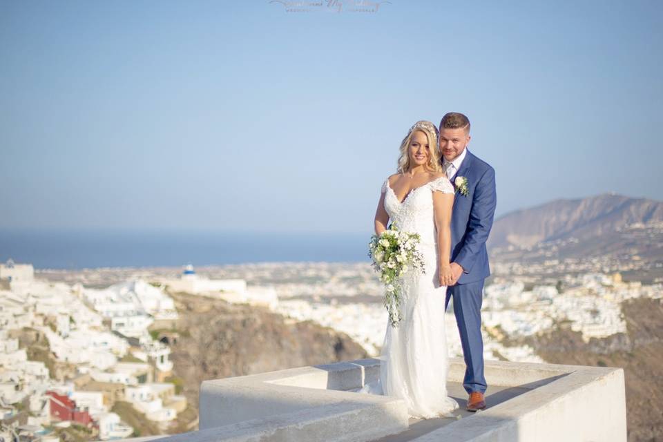 Santorini My Wedding