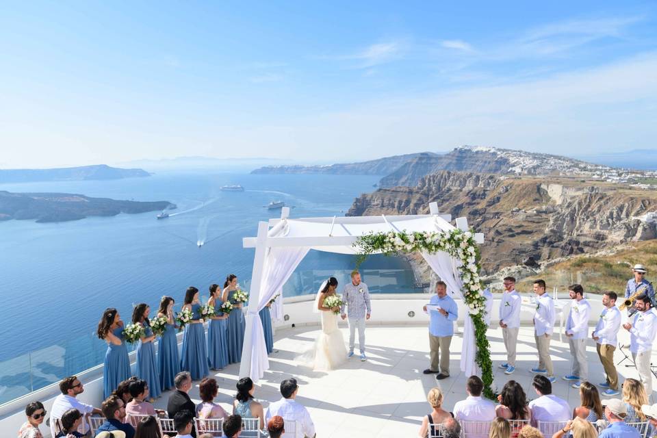 Santorini My Wedding